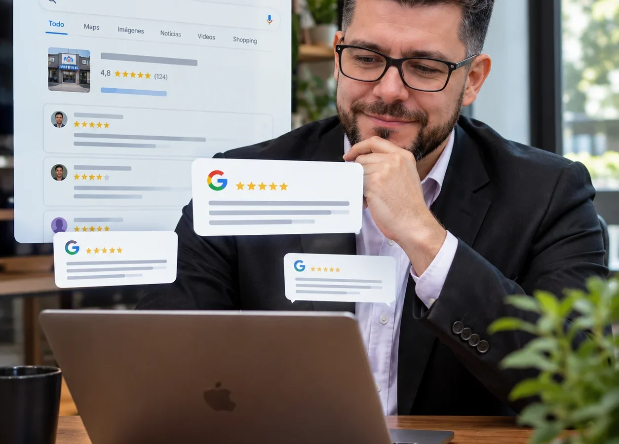 Las reseñas de Google valen más que tu página web